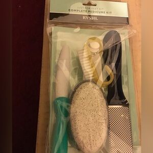 RYSHI COMPLETE NEW PEDICURE KIT 6 PIECES FEET FOOT
